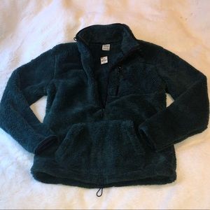 COPY - V/S “PINK” TEDDY HALF ZIP PULLOVER-NEW WIT…